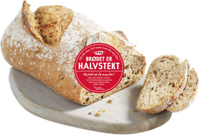 Fransk Energibrød Halvstekt