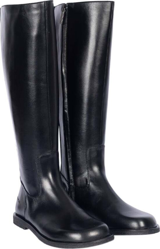 Langskaftet Læderstøvle med Rummeli Kvinde Støvletter Str 36