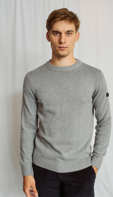 BS Azure Regular Fit Knitwear Str L - Gensere