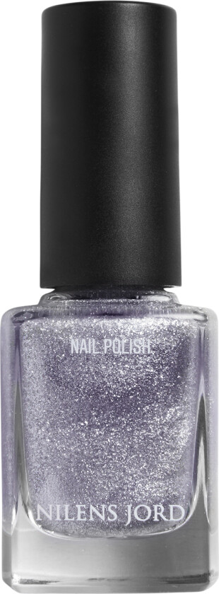 Nail Polish Lilac Glitter - Vanlig Neglelakk