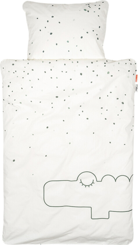 Sengesæt Junior DK Gots - Croco Grøn - Junior Sengetøy
