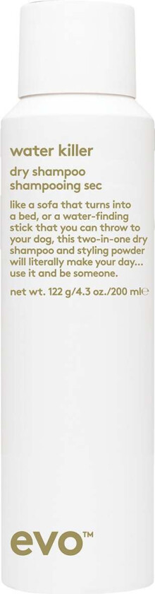 Style Water Killer Dry Shampoo, 200 ml Tørrsjampo