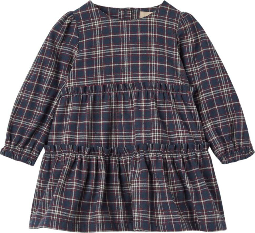 Kjole Fanny Str 68/6m - Kjoler Bomull