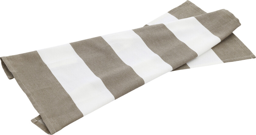 Kjøkkenhåndkle Abbi 70 x 50 cm Hvit/fungi Bambus/bomull Str L:70cm B:50cm - Kjøkkenhåndklær Bomull