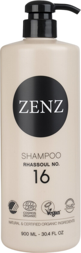 Zenz Organic Rhassoul 16 Treatment Shampoo Rhassoul 900 ML - Sjampo