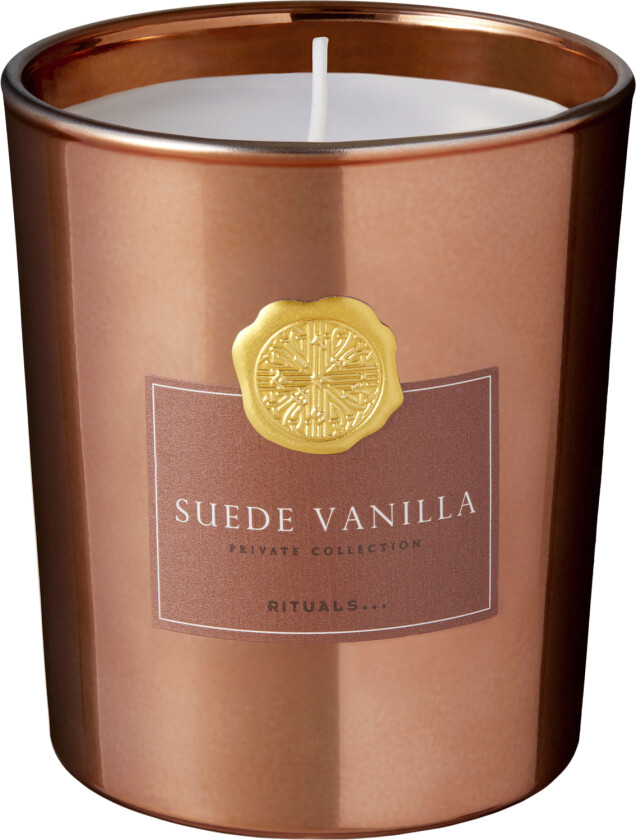 Suede Vanilla Scented Candle - Duftlys