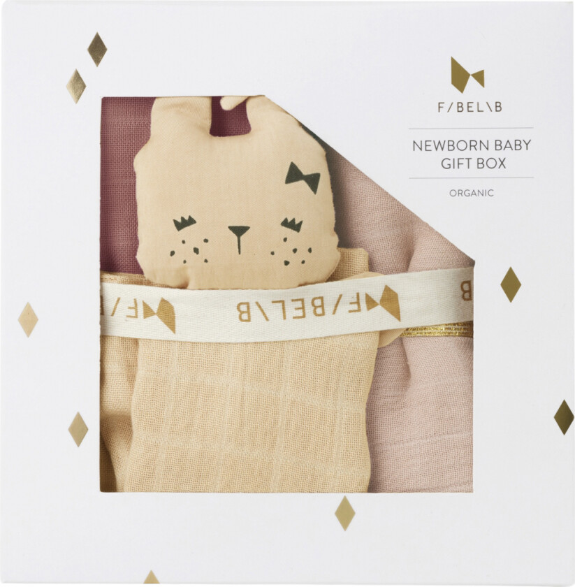 Bilde av Newborn Baby Gift Box Dusty Rose Mix - Suttekluter