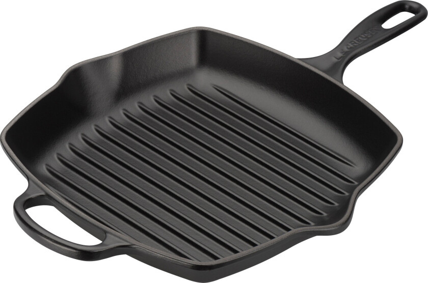 Kvadratisk Grillpande 26cm Matte Black Str 26 cm - Grillpanner