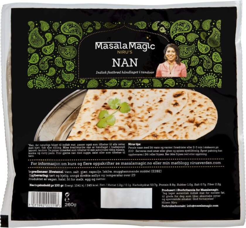 Naan Håndlagde 260g