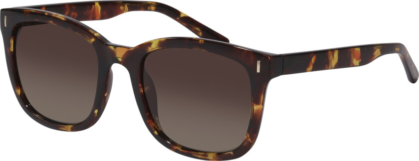 Katya Recycled Sunglasses Tortoise Brown/gold - Solbriller Glass