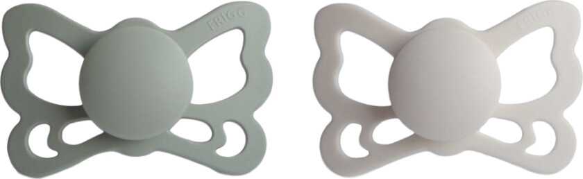 Butterfly Anatomiske Sutter i Medicinsk Silikone 2pak . 2 - - Smokker