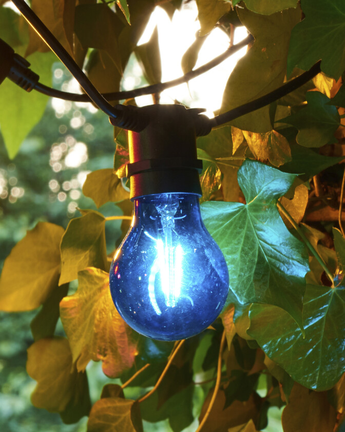 Bilde av Aston Solar Krukke,Ø14xh16cm, Sort/brun Str H10cmxØ5,8cm - Lyslenker