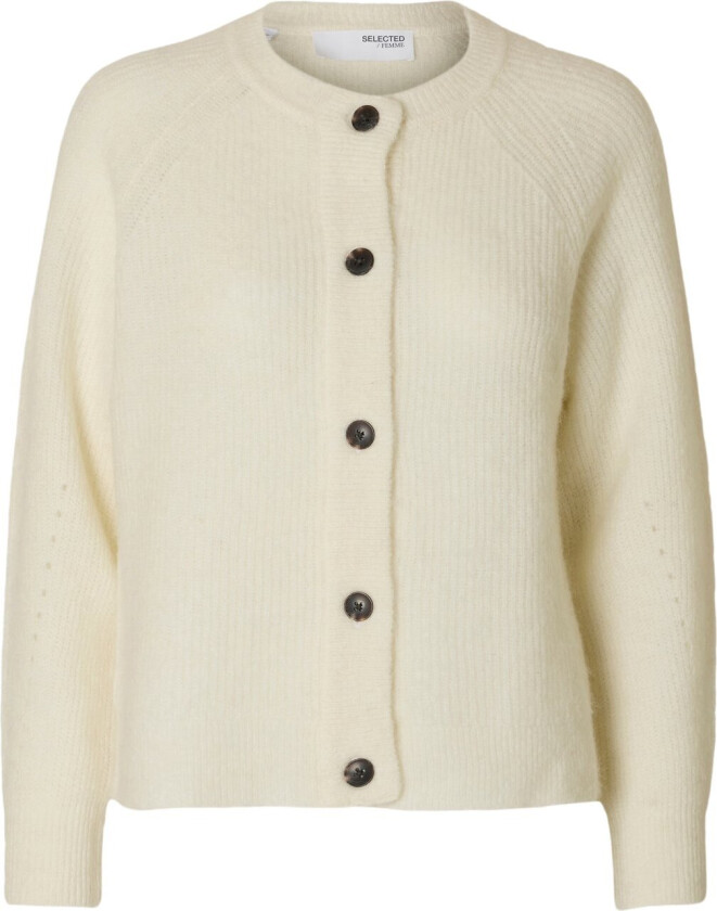 Slflulu LS Knit Short Cardigan Noos Str XL - Gensere