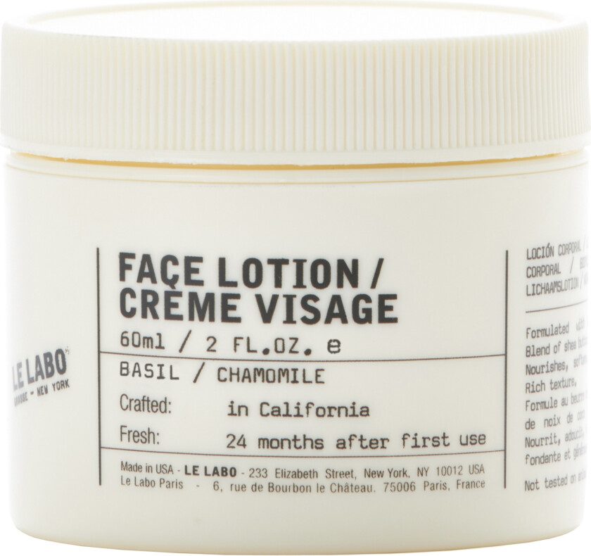 Face Lotion Basil 60ml - Dagkrem