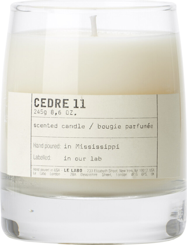 Cedre 11 Classic Candle - Duftlys Tre