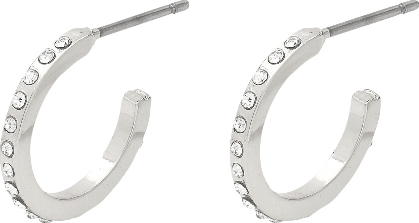 Øreringe : Roberta_PI : Sølvbelagt - Kreoler