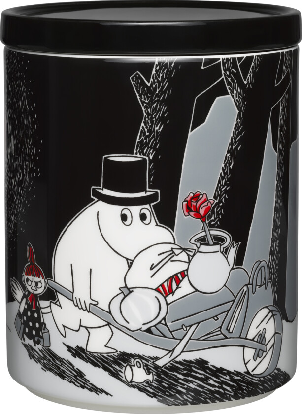 Mumi Flytter 1,2l Krukke - Oppbevaringsglass&Krukker