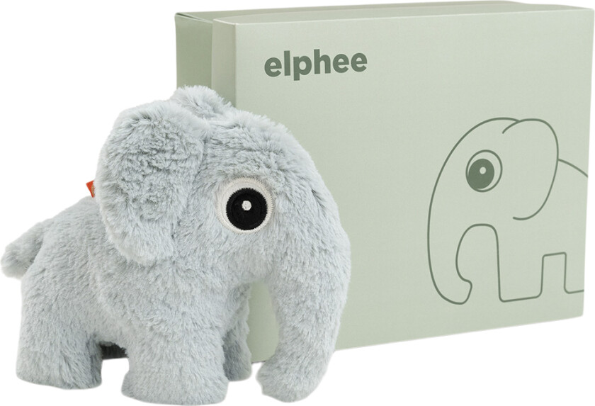Tøjdyr i Gaveæske Elphee Blå - Bamser