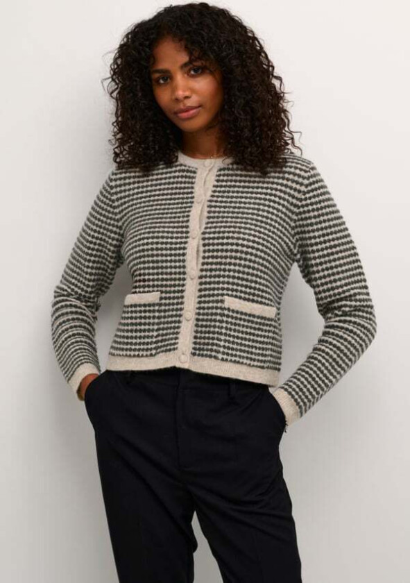 Kaellery Knit Cardigan Str XL - Cardigans