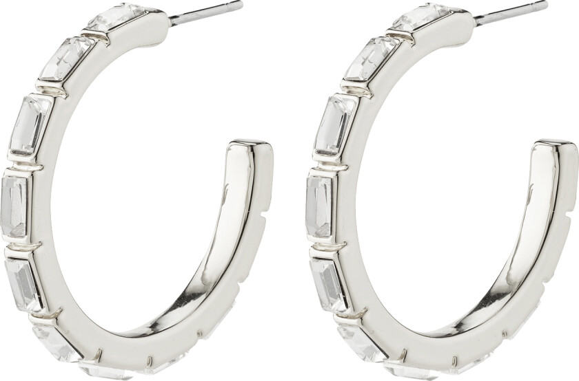 RUE Recycled Hoops Silverplated - Kreoler