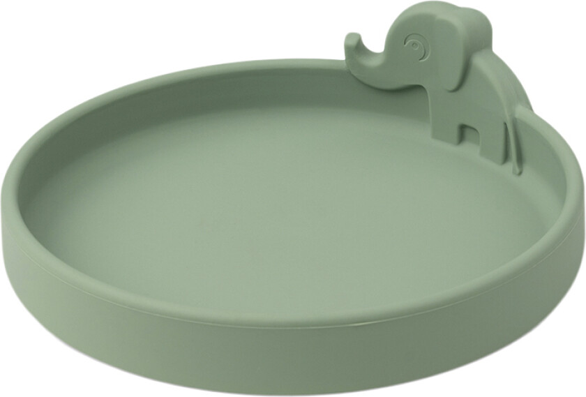 Peekaboo Tallerken Elphee Grøn - Tallerkener&Skåler