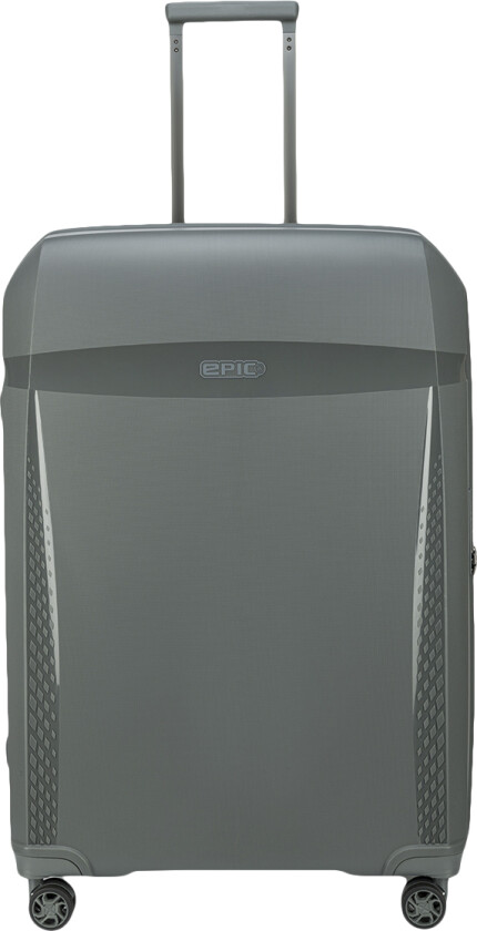 Zeleste hard stor koffert 76 cm 105 liter GhostGREY