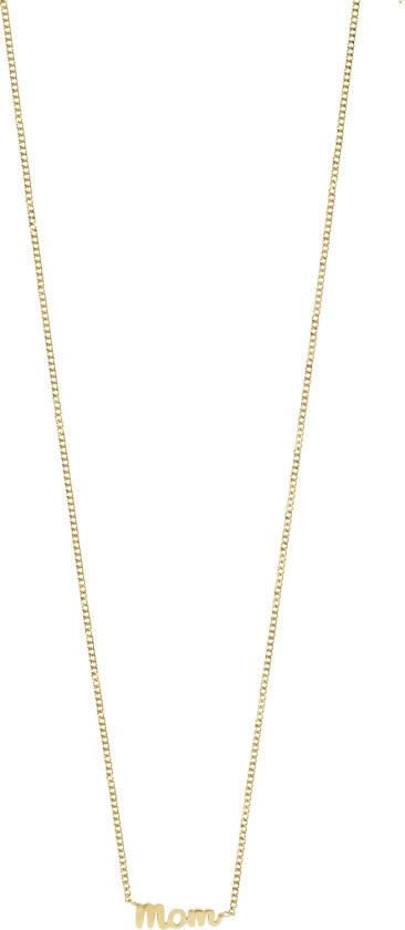 MOM Recycled Necklace Goldplated - Halskjeder Med Anheng