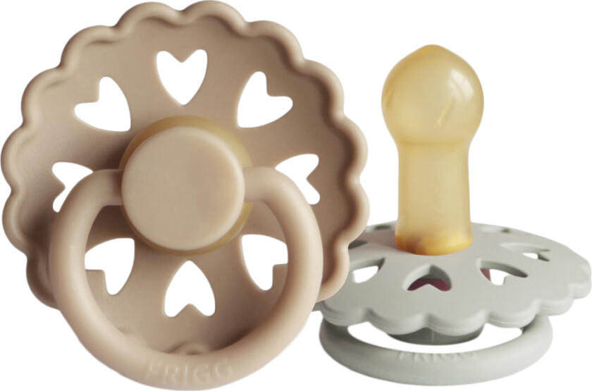 Fairytale Runde Sutter i Latex 2pak . 2 - Kejserens Nye Klæd - Smokker