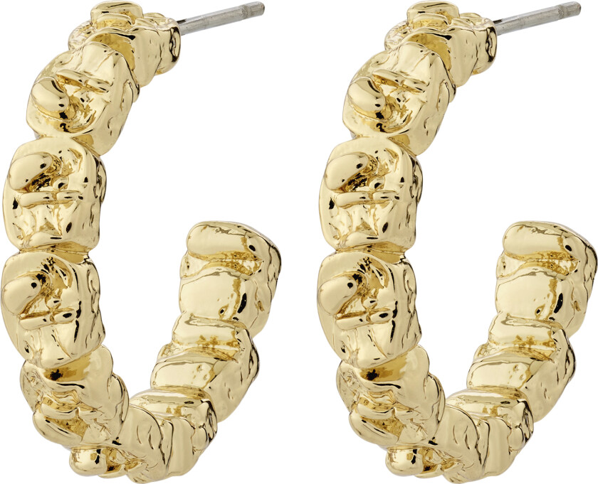 Scottie Recycled Hoop Earrings Goldplated - Kreoler