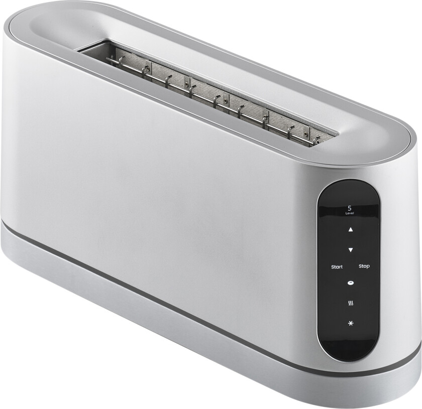 Brødrister Long Slot Silver Str L:41cm B:11cm H:19.5cm - Brødristere