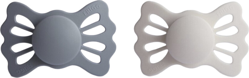 Lucky Symmetriske Sutter i Medicinsk Silikone 2pak . 2 - Gre - Smokker