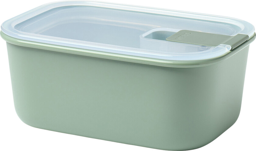 Husholdningsboks Easyclip 700 ml Nordic Sage PP - Plastbøtter Glass
