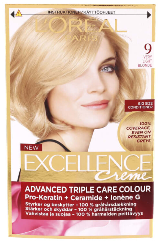 Excellence 9 Meget Lys Blond