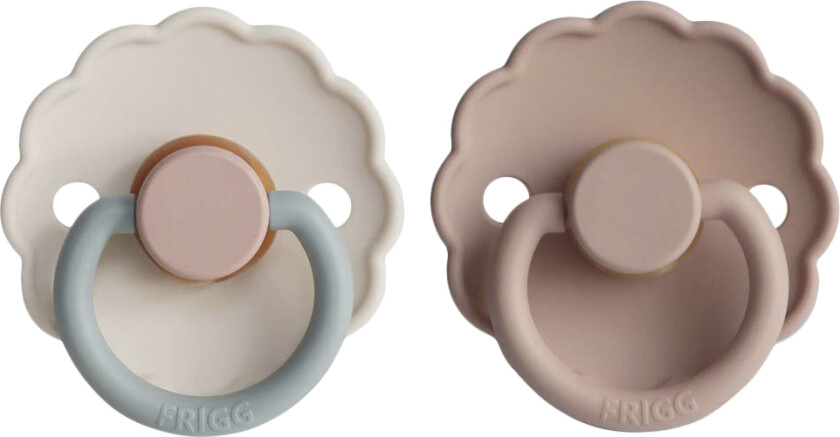 Daisy Runde Sutter i Latex 2pak . 2 - Blush/cotton Candy - Smokker