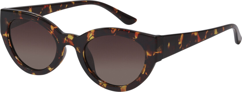 Juna Cateye Sunglasses Tortoise Brown - Solbriller Glass