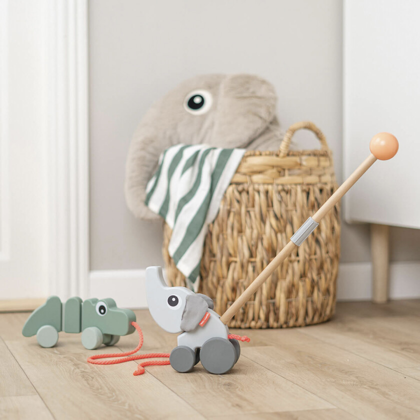 Skubbedyr Elphee Grå - Trekkleker Tre