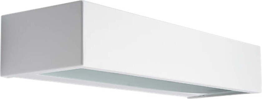 Edge direct vegglampe ned 10W 2700 Kelvin dimbar IP65 - Hvit