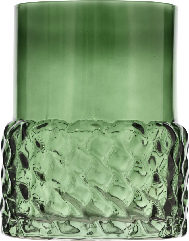 Telysestake Styles 7,7 x 10 cm Grønn Str L:7.7cm B:7.7cm H:10cm - Telysestaker Glass