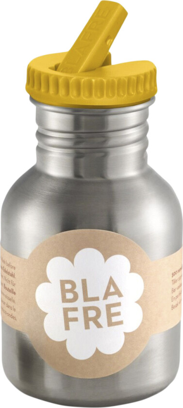 Stålflaske med Vippetud 300ml - Drikkeflasker Stål