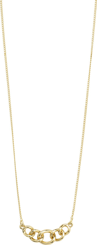 Wrenley Recycled Necklace Goldplated - Halskjeder Med Anheng