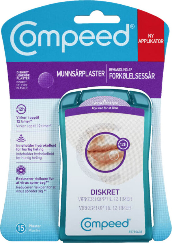 Munnsårplaster 15stk