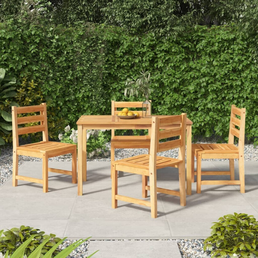 Hagespisegruppe 5 deler heltre teak