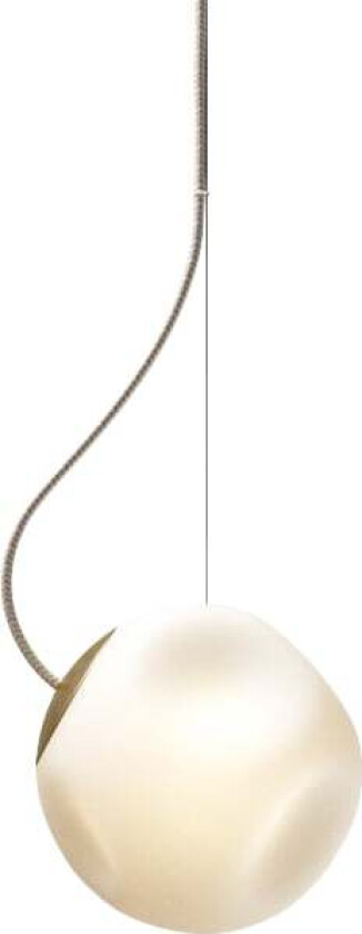 Bright Barocco Crema Cable Str¯200mm - Pendel Messing