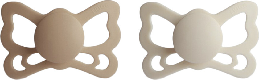 Butterfly Anatomiske Sutter i Medicinsk Silikone 2pak . 2 - - Smokker
