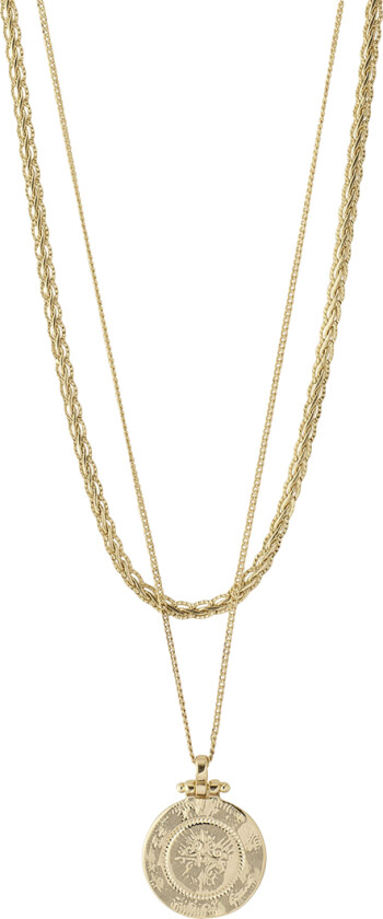 Necklace : Nomad : Gold Plated - Halskjeder Med Anheng