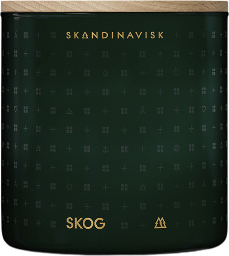 Skog Scented Candle 400g - Duftlys Glass