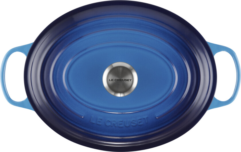 Oval Gryde 31 Azure Signa Str 31cm - Gryter