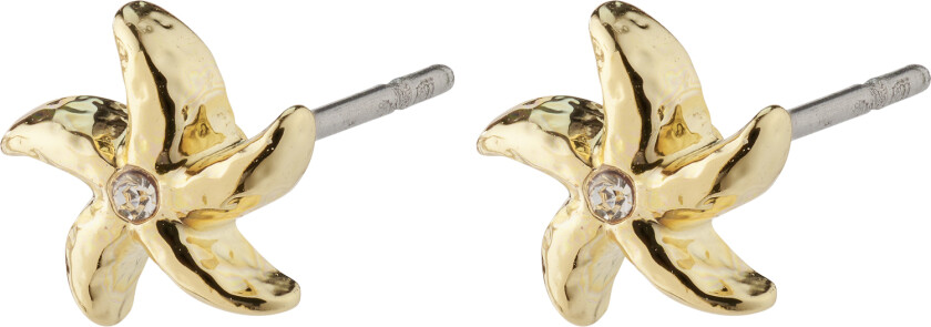 Oakley Recycled Starfish Earrings Goldplated -Øredobber