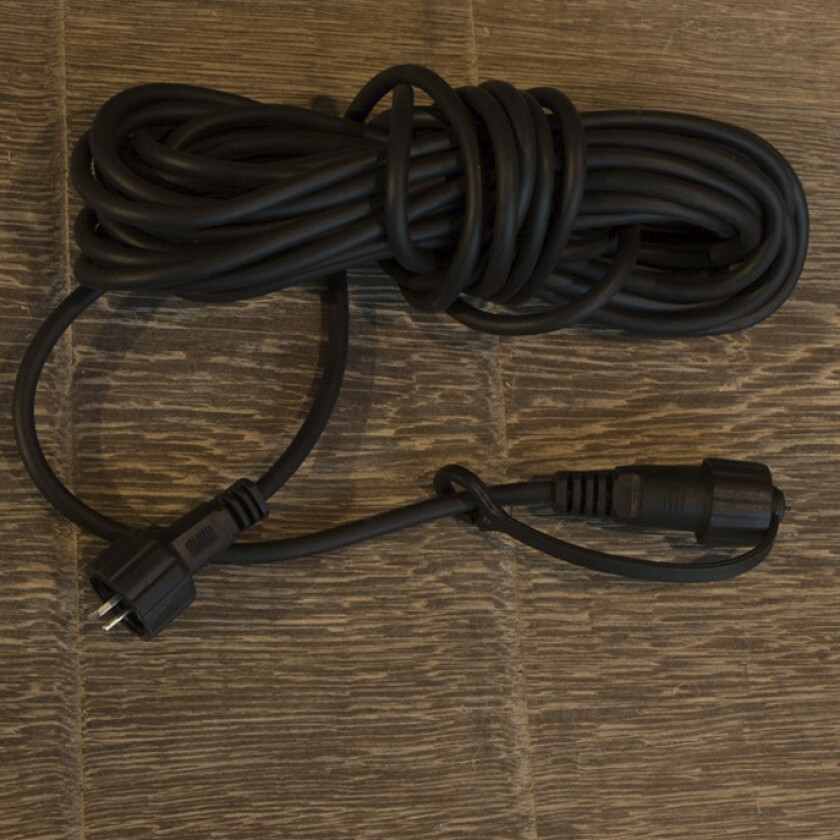 Bilde av Lucas Extension Cord, Black Str 5m - Lyslenker