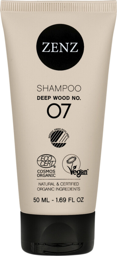 Zenz Organic Deep Wood 07 Shampoo 50 ML - Sjampo